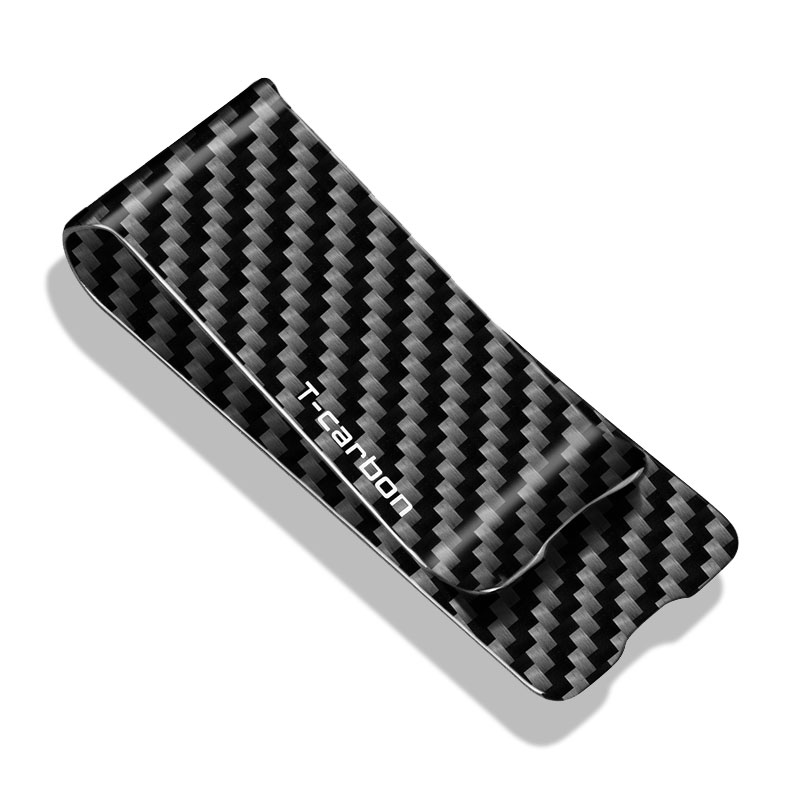 Card Case Minimalist - Carbon Fiber Money Clip for Cash