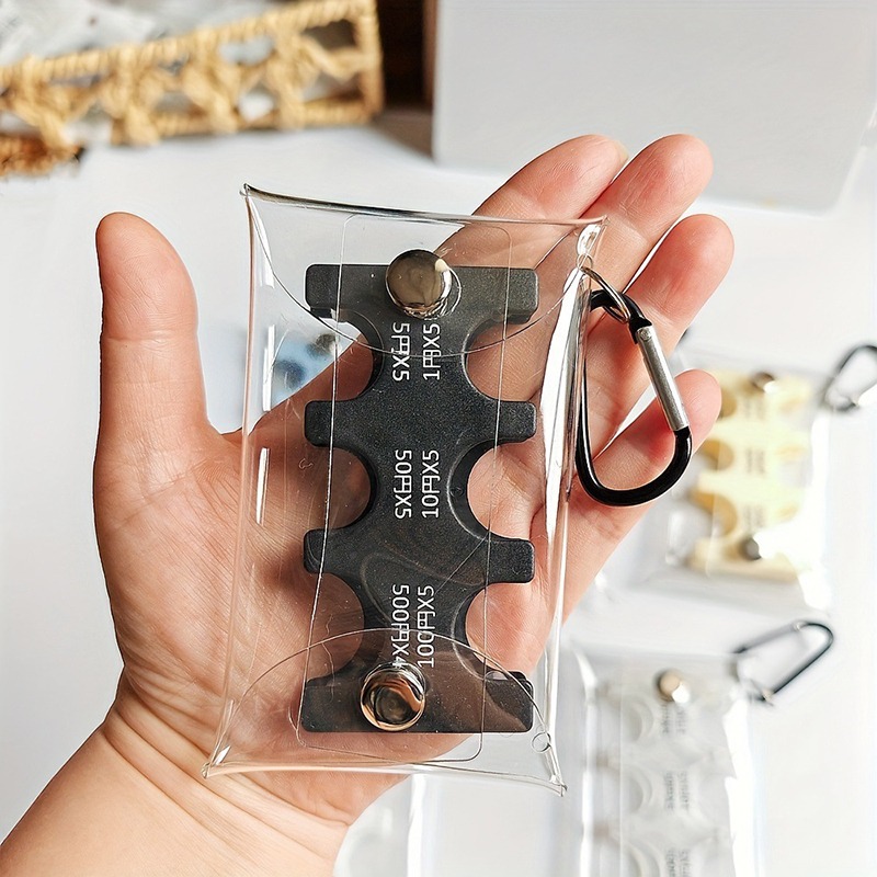 Card Case Minimalist - Travel Loss Prevention Colorful Portable Coin