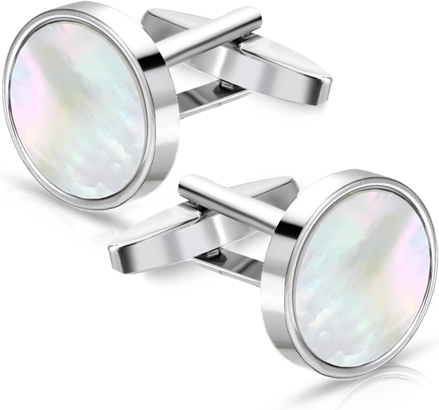 Men Accessories For Wedding - Classic Black Cufflinks for Men Groom