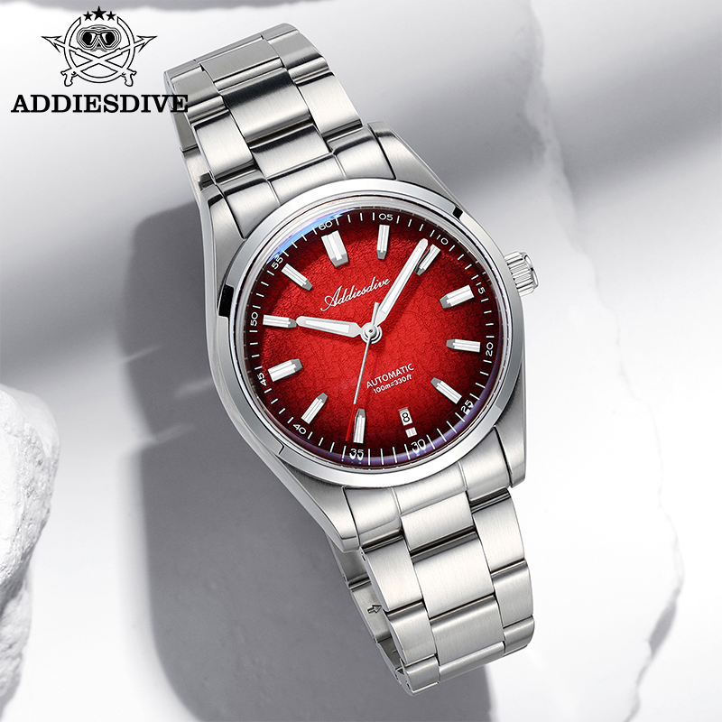 Men Accessories Jewelry - ADDIESDIVE Watch For Gift 39mm Automatic