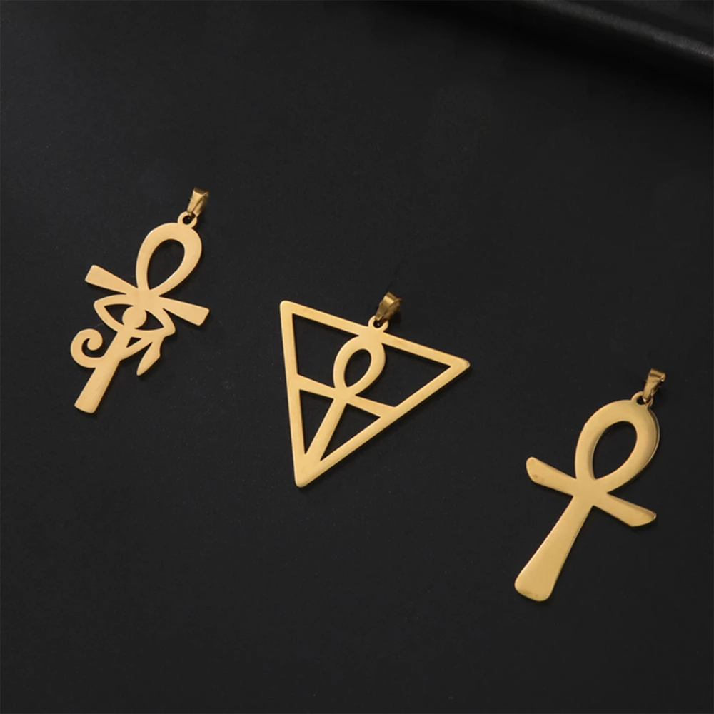 Men'S Accessories Jewelry Egypt - EUEAVAN 5pcs Horus Eye Ankh Cross