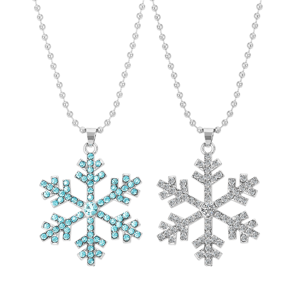 Magical Blue Crystal Snowflake - Men Accessories Jewelry recension och pris