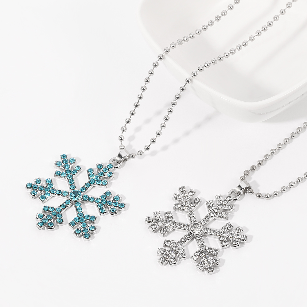 Magical Blue Crystal Snowflake - Men Accessories Jewelry recension och pris