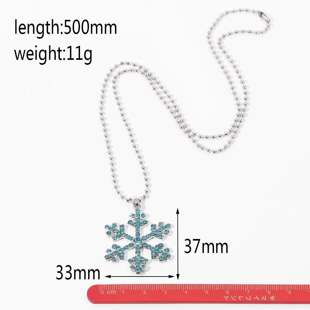 Magical Blue Crystal Snowflake - Men Accessories Jewelry recension och pris