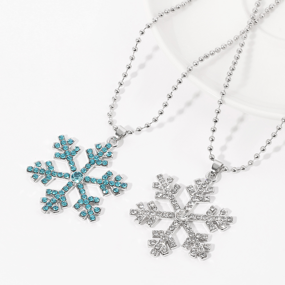 Magical Blue Crystal Snowflake - Men Accessories Jewelry recension och pris