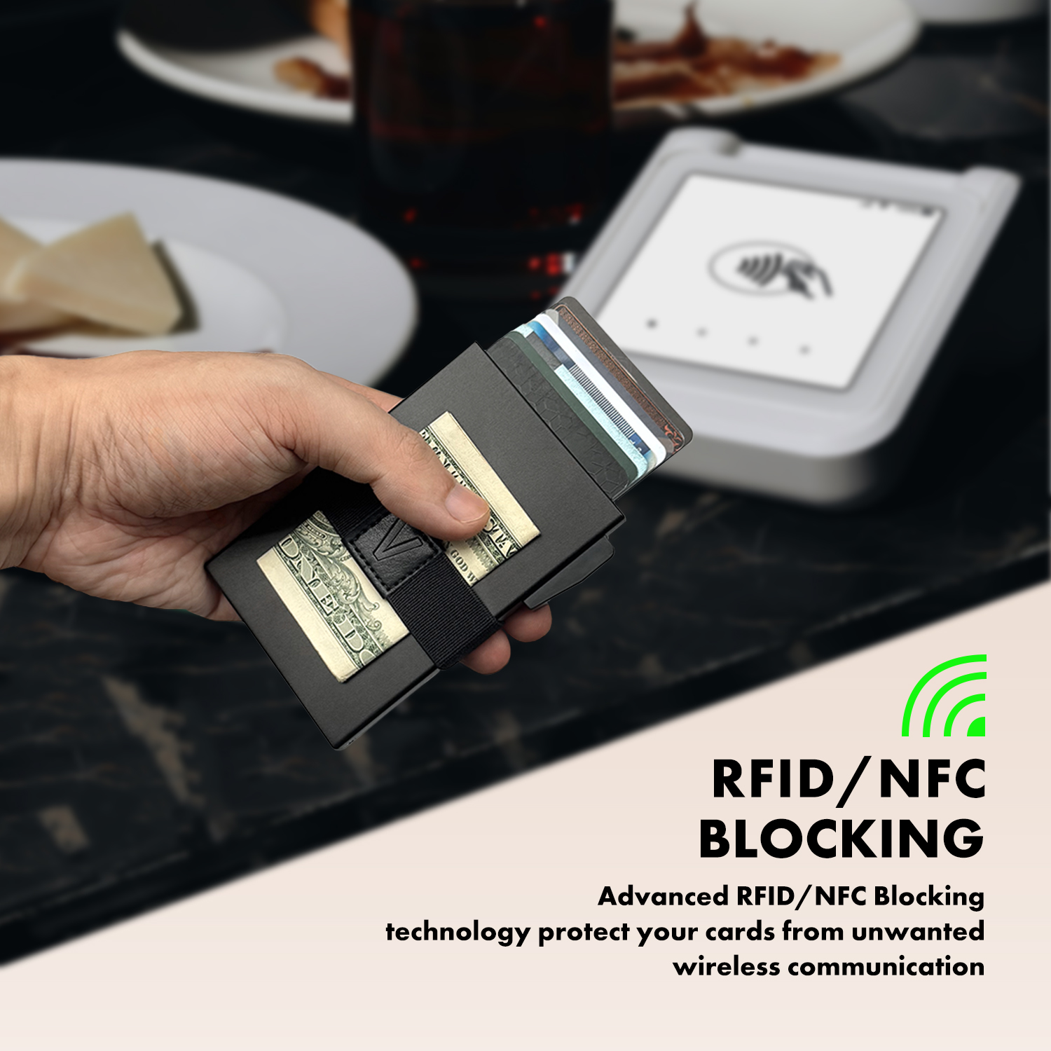 Smart Metal AirTag Wallet for  - Card Case Minimalist recension och pris