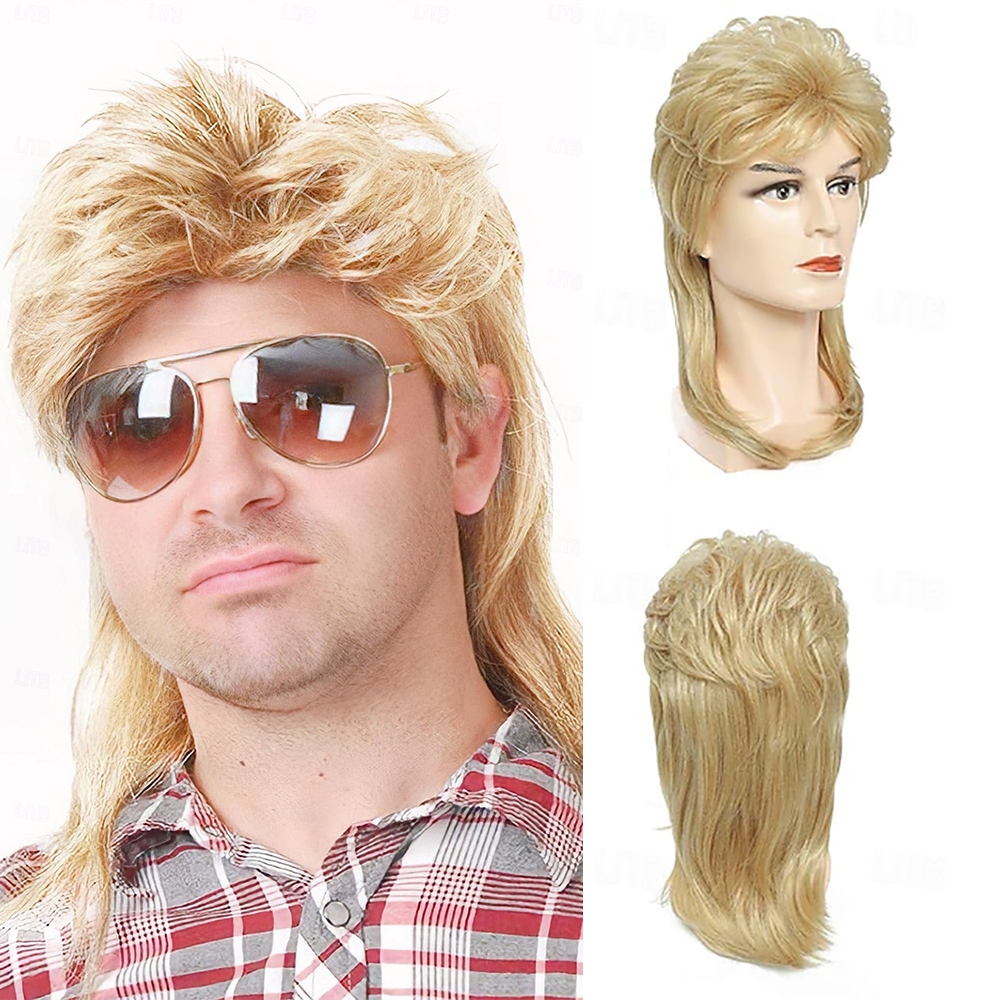 HAIRJOY Synthetic Hair Mullet  - Men'S Accessories In The 80S recension och pris