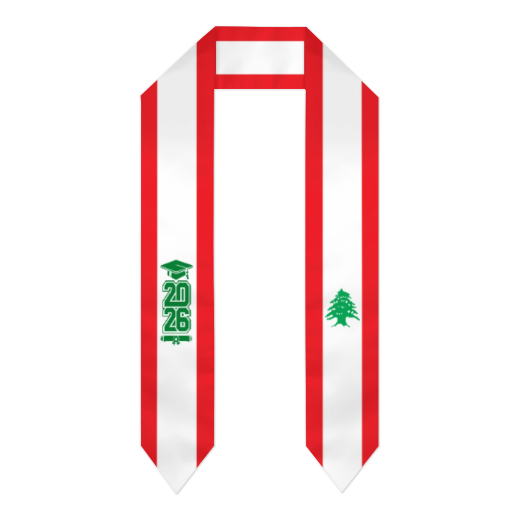 Class of 2026 Lebanon Flag Sca - Men Accessories Lebanon recension och pris