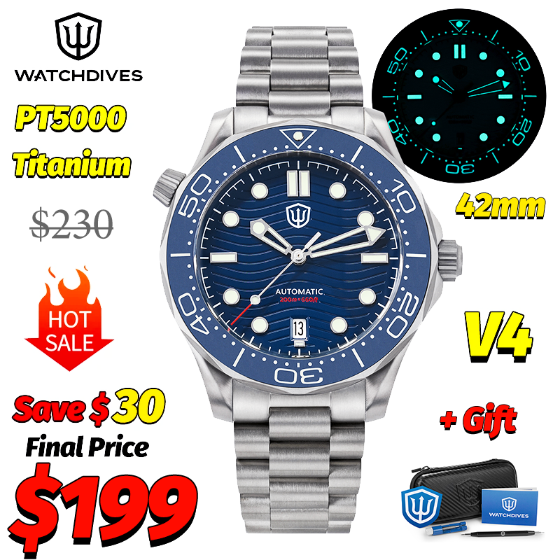 Watchdives WD007 V4 007 NTTD M - Men Accessories Jewelry recension och pris