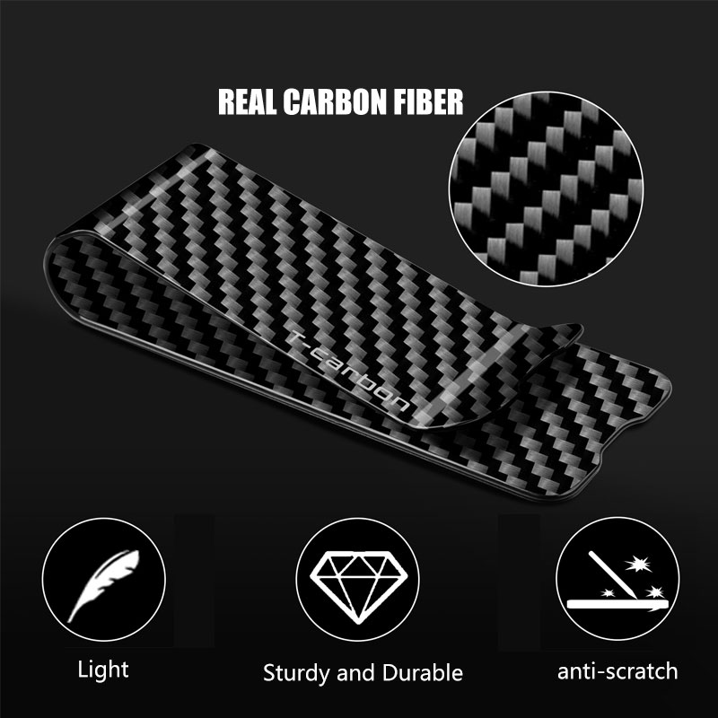 Carbon Fiber Money Clip for Ca - Card Case Minimalist recension och pris