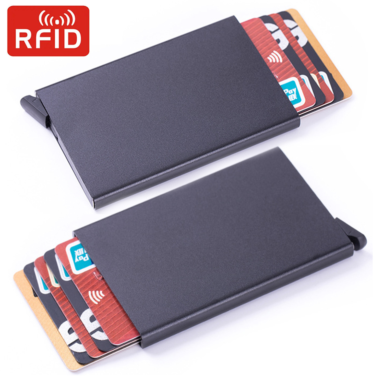 Metal Mini Slim Minimalist Wal - Card Case Minimalist recension och pris