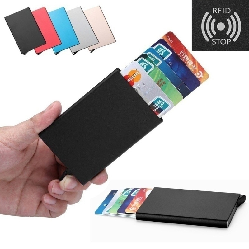 Slim Pop Up Wallet Minimalist  - Card Case Minimalist recension och pris