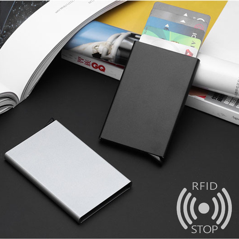 Slim Pop Up Wallet Minimalist  - Card Case Minimalist recension och pris
