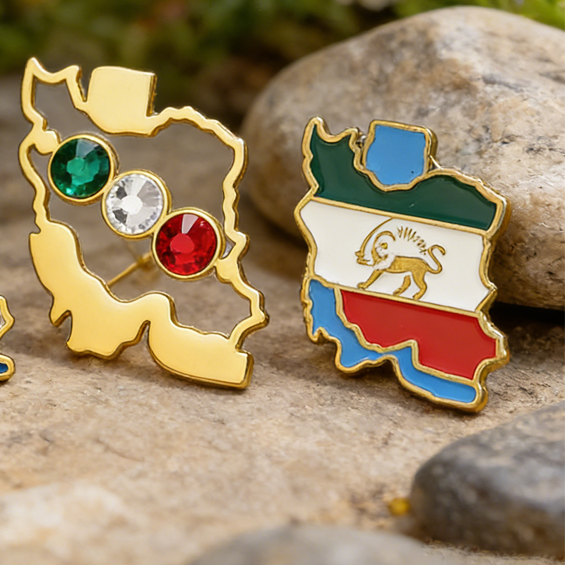 Lucktune Iran Persian Brooch S - Men'S Accessories Jewelry Sale recension och pris