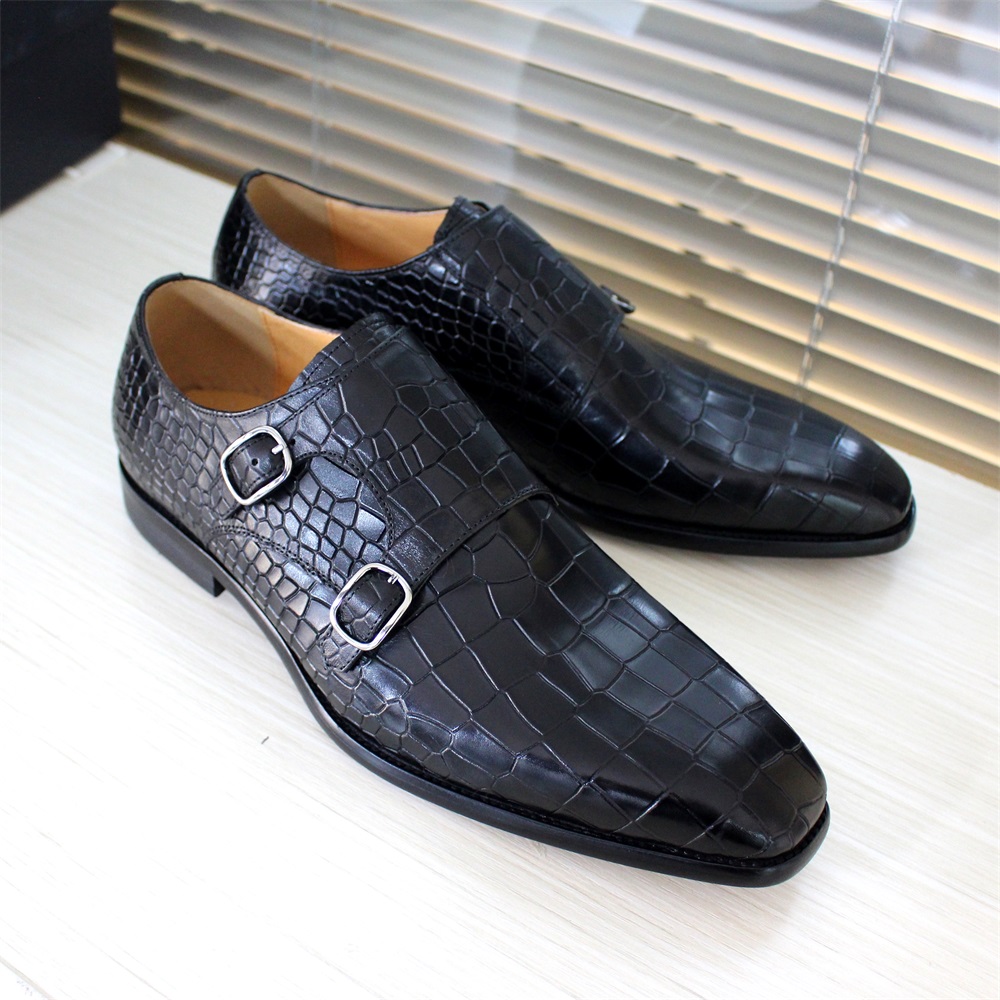 Men's Classic Elegant Black Le - Men Accessories Elegant recension och pris