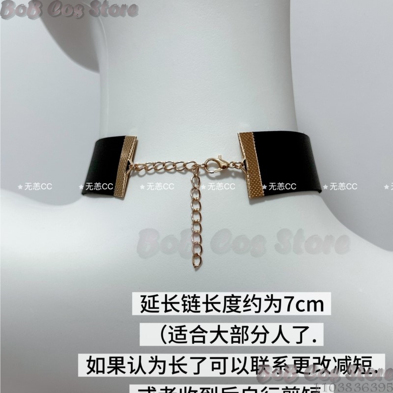 9S Choker Game Nie Cosplay Cos - Men Accessories For Birthday Gift recension och pris