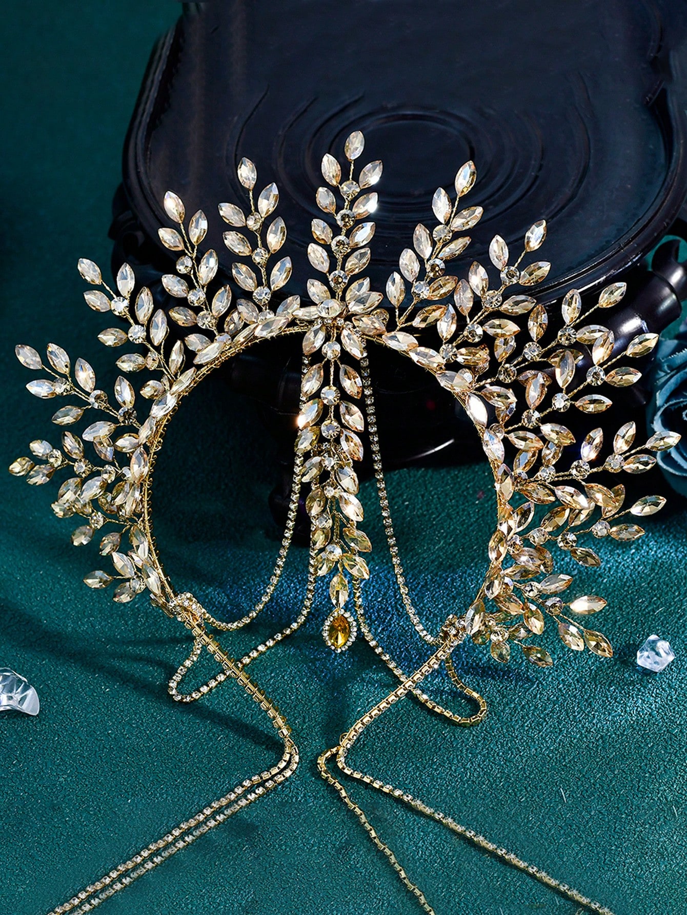1pc Luxurious Bridal Crown Hea - Men Accessories For Wedding recension och pris