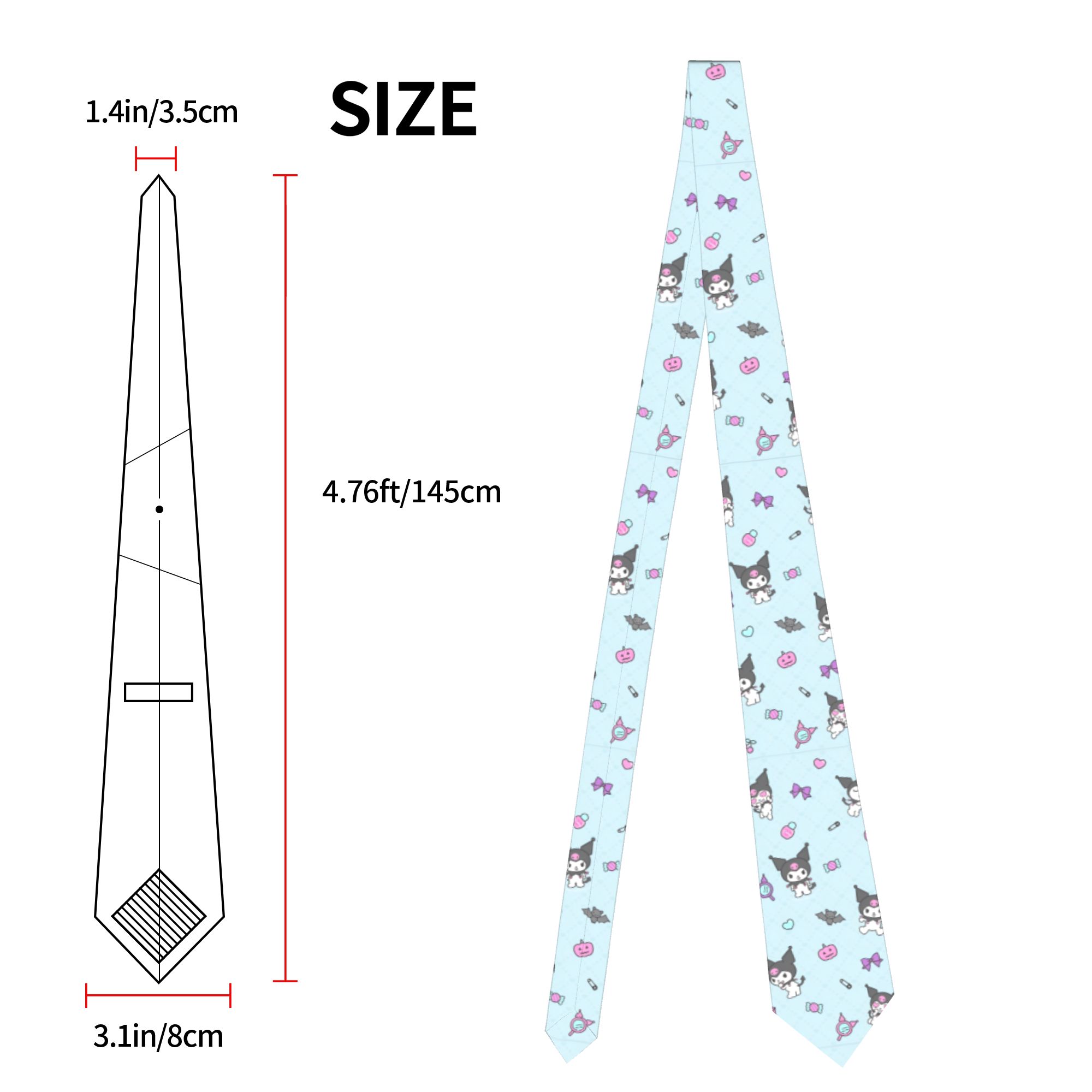 Kawaii Kuromi  Men Necktie Sli - Men Accessories For Wedding recension och pris