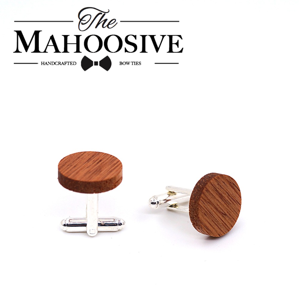 MAHOOSIVE Wooden Cufflinks Wed - Cufflink Box Set recension och pris