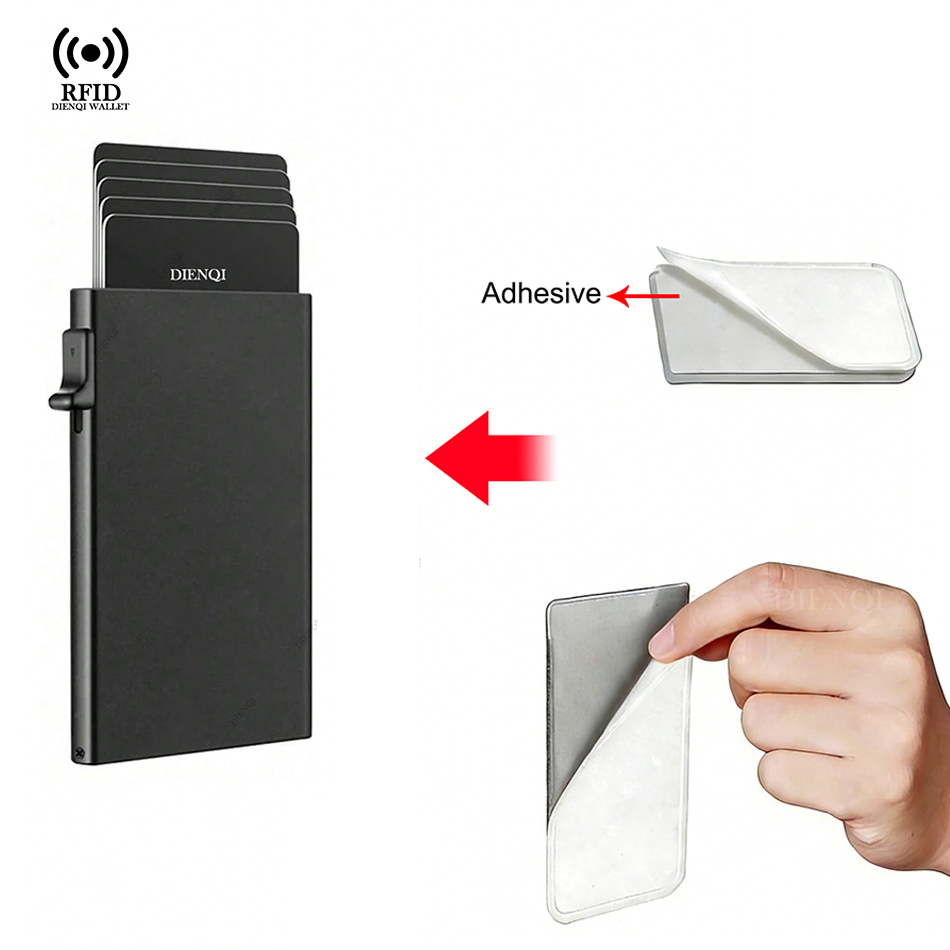 Rfid Blocking Pop Up Credit Ca - Card Case Minimalist recension och pris