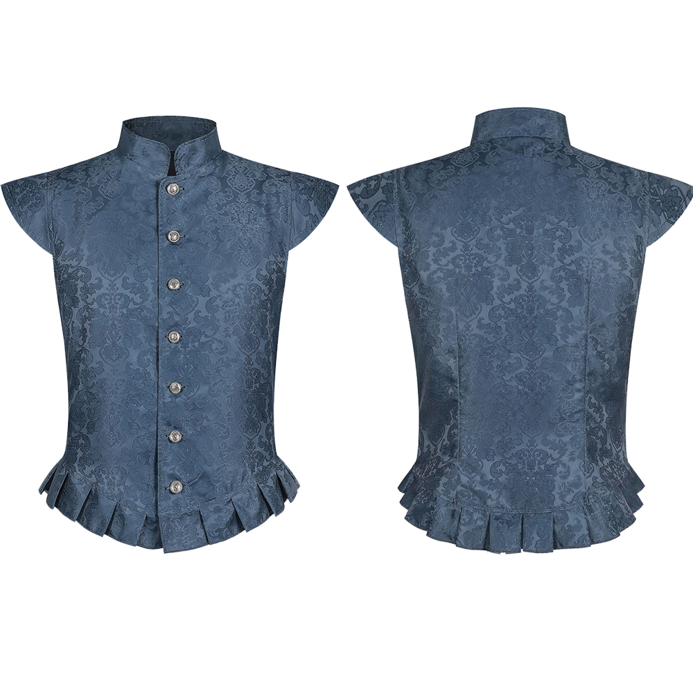 Vintage Men's Jacquard Vest Me - Men Accessories Elegant recension och pris
