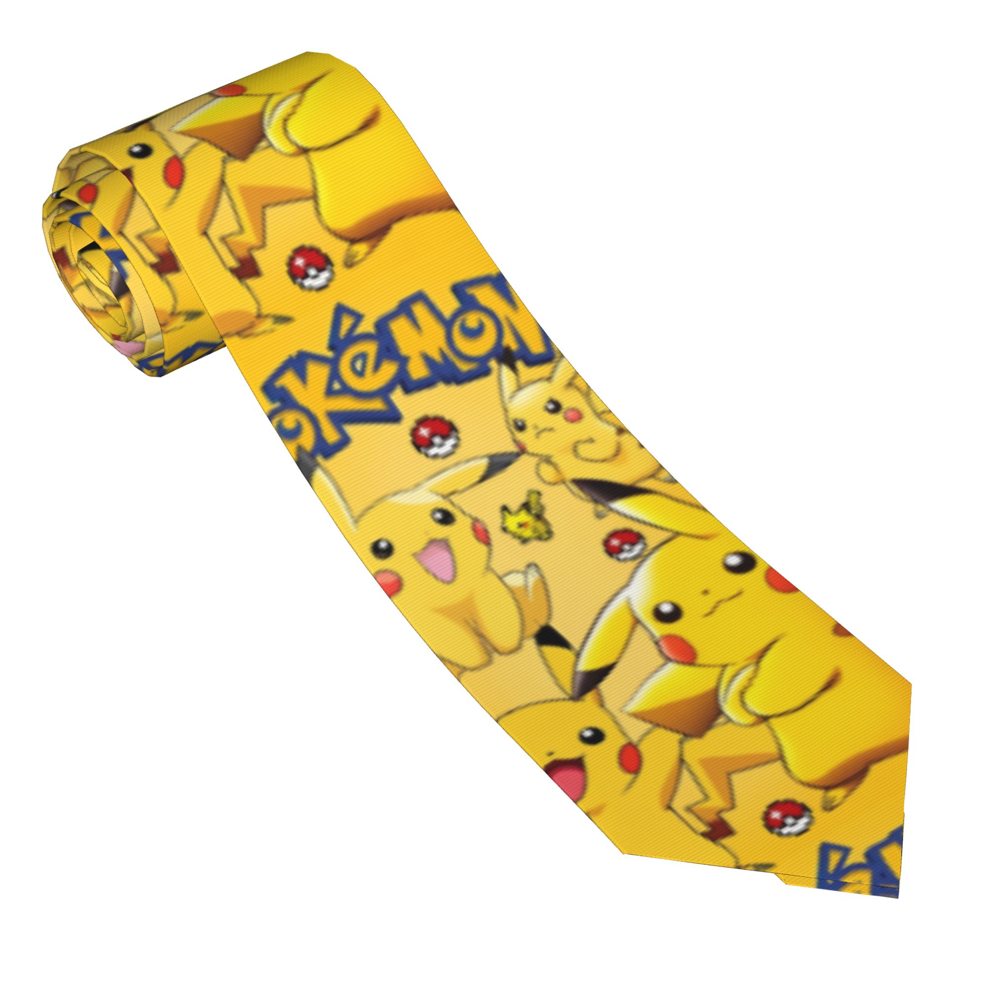 Pokemoned Cartoon Necktie Men  - Men Accessories For Wedding recension och pris