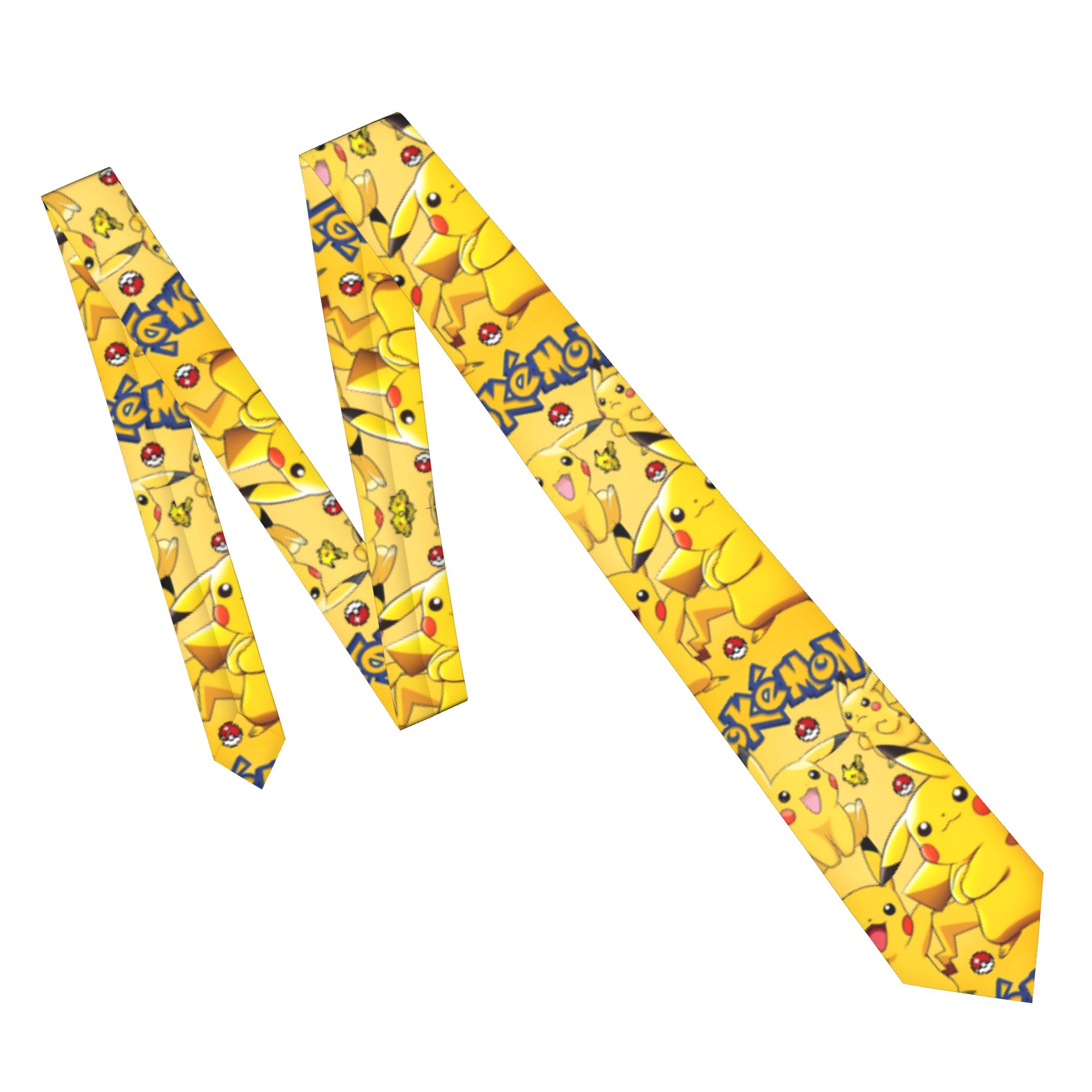 Pokemoned Cartoon Necktie Men  - Men Accessories For Wedding recension och pris