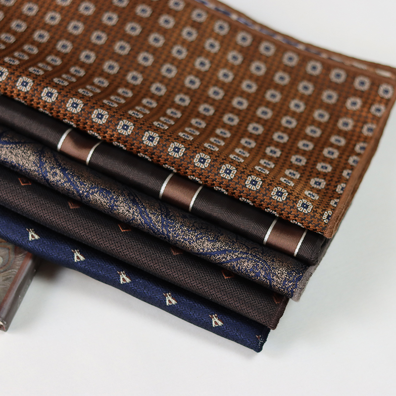 24cm Elegant Brown Pocket Squa - Men Accessories Elegant recension och pris