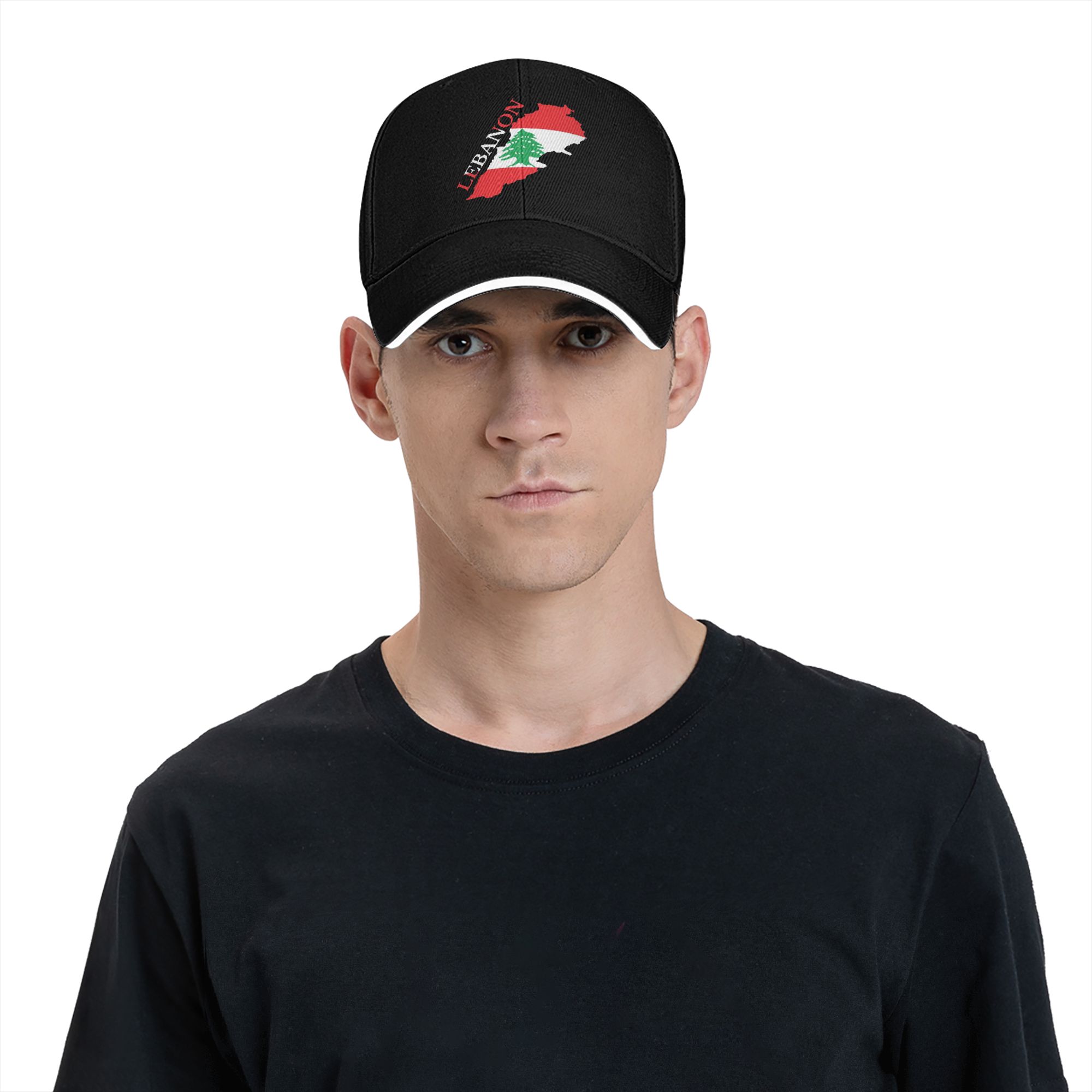 Lebanon Flag Heart Baseball Ca - Men Accessories Lebanon recension och pris