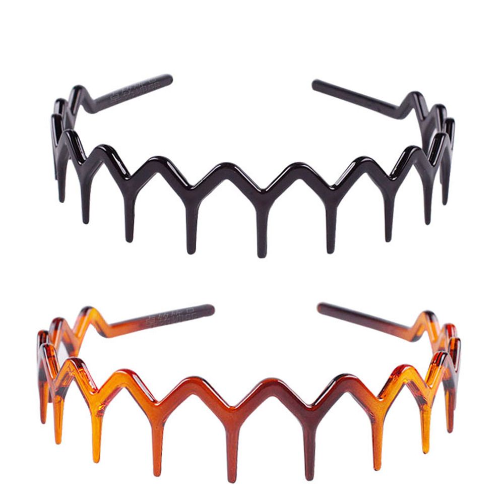 New Headband Hair Comb Zigzag  - Men Accessories For Birthday Gift recension och pris