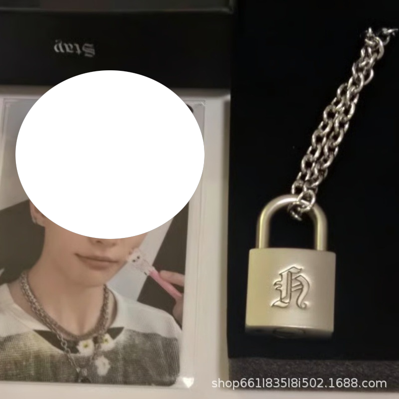 Ashionable Creative Metal Lock - Men Accessories Jewelry recension och pris