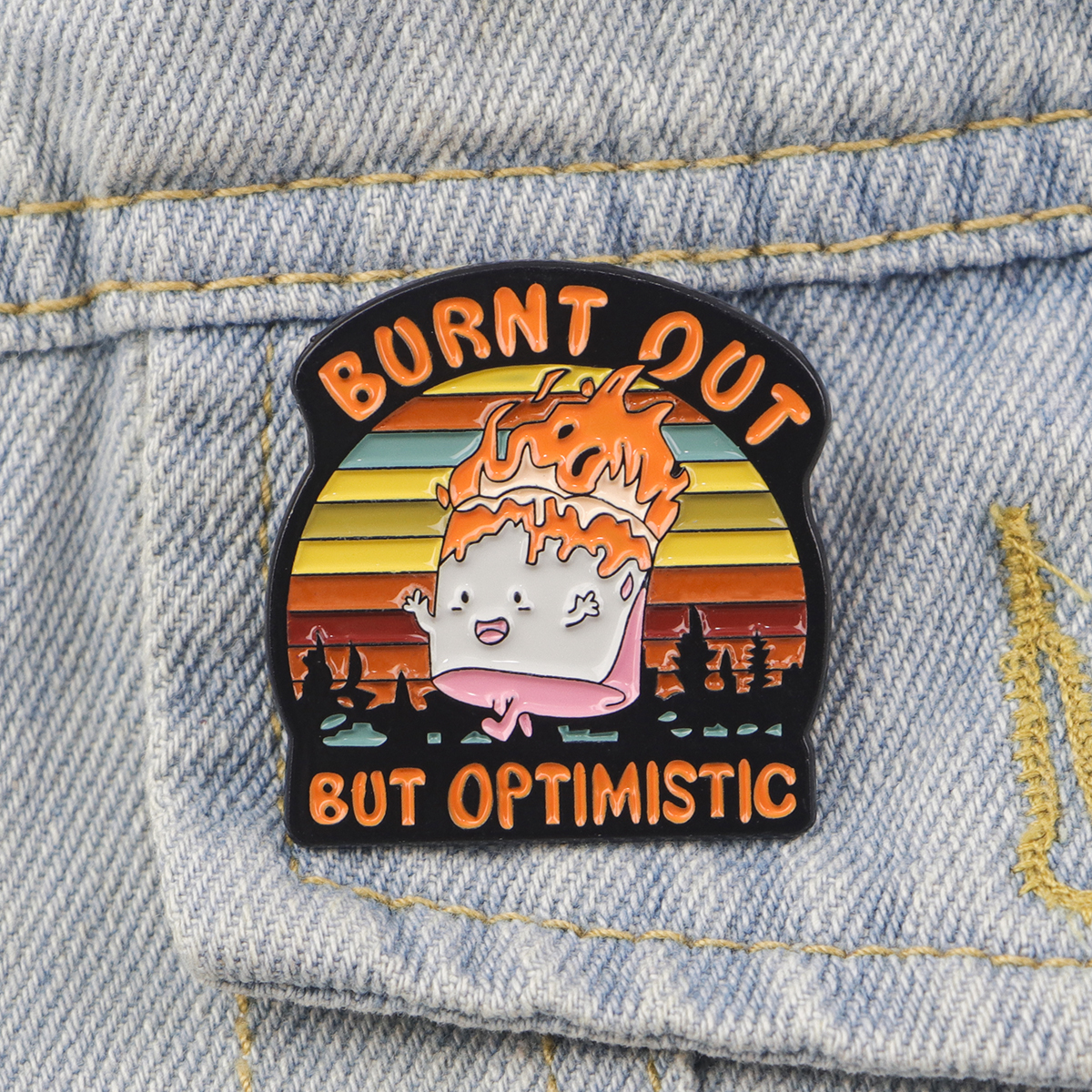 Fire Badges Enamel Pin Brooche - Men Accessories Jewelry recension och pris