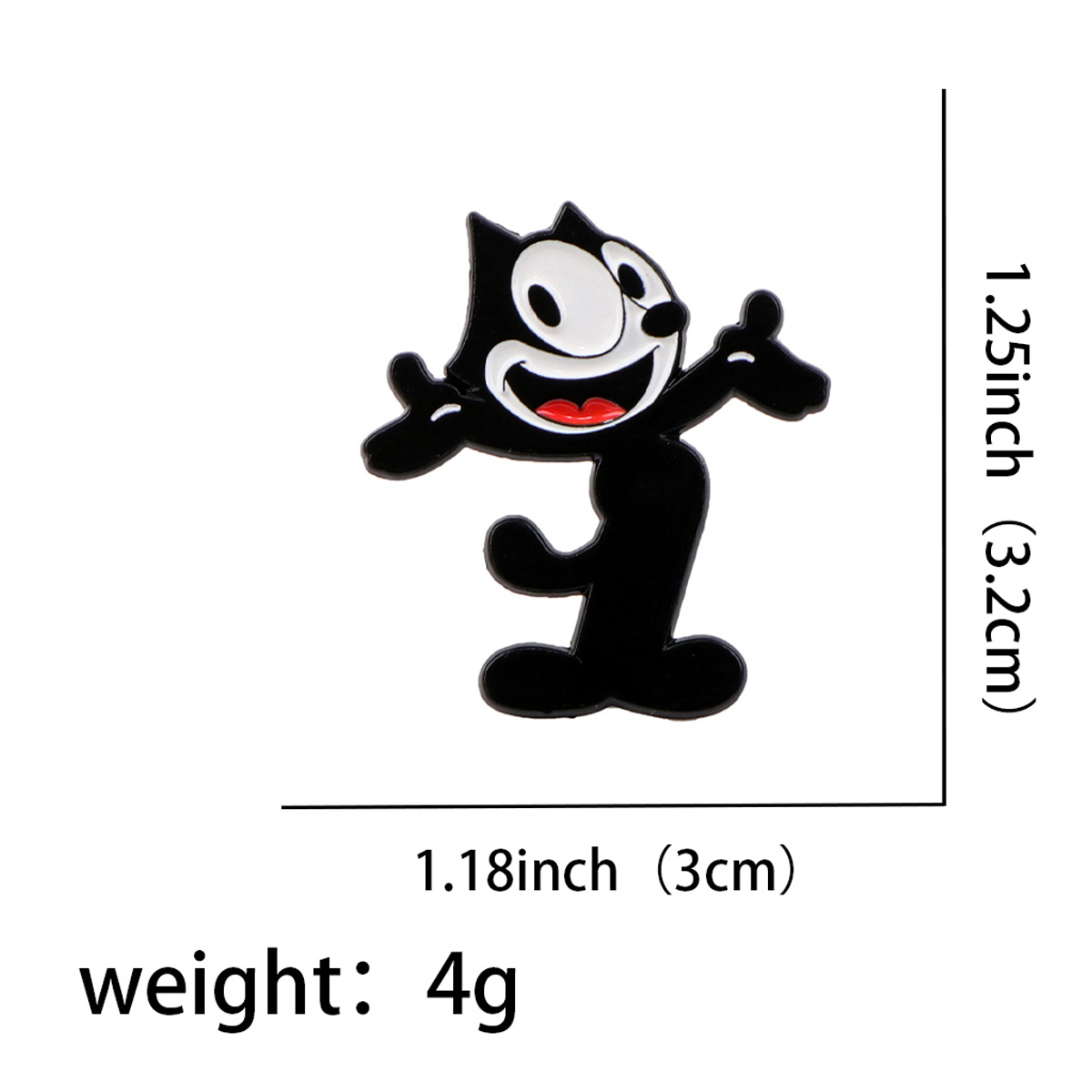 Cute Cartoon Animal Enamel Pin - Men Accessories Jewelry recension och pris
