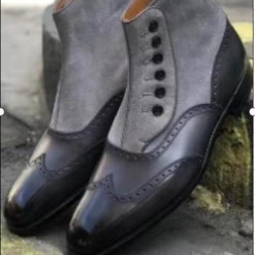 Men's Leather Suede Chelsea Bo - Men Accessories Elegant recension och pris