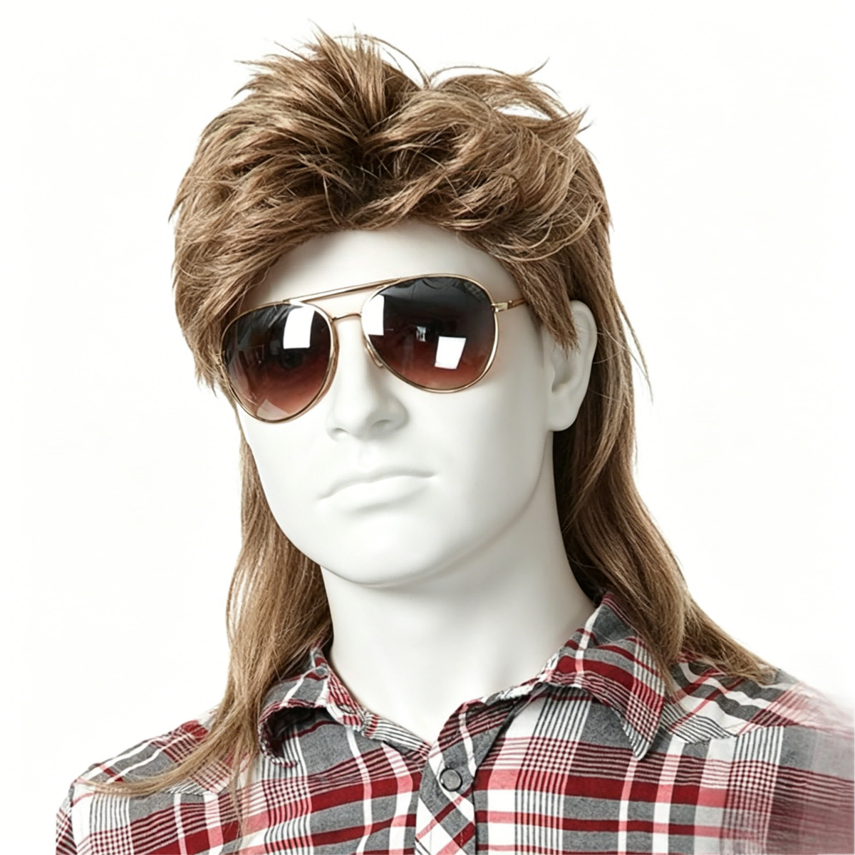 Retro Style Men Mullet Wig Cla - Men Accessories All recension och pris