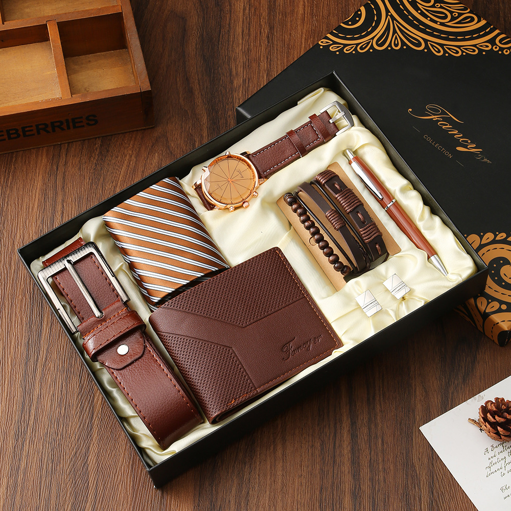 New Men Gift Set with Box Watc - Cufflink Box Set recension och pris