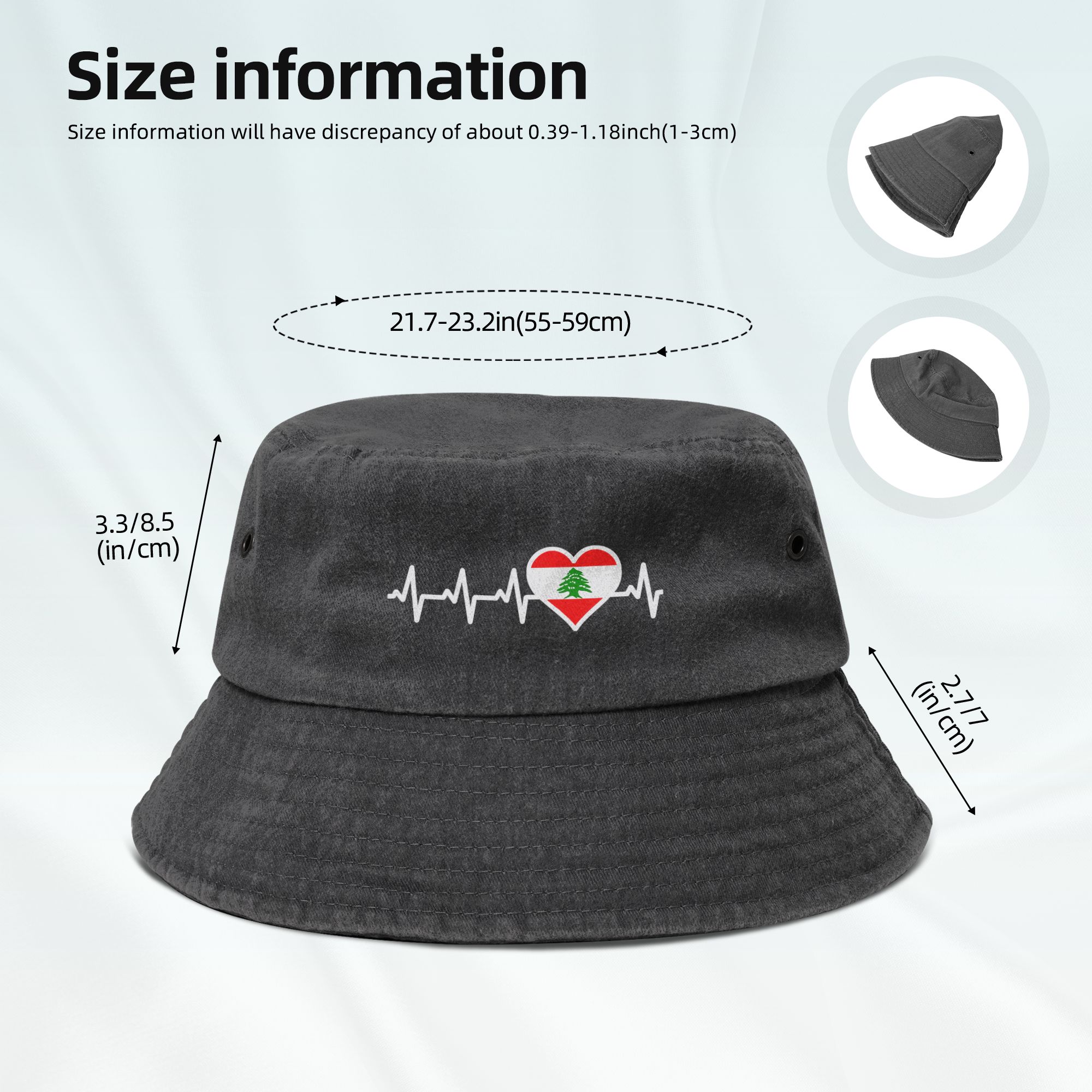 Lebanon Flag Heart Men Women B - Men Accessories Lebanon recension och pris