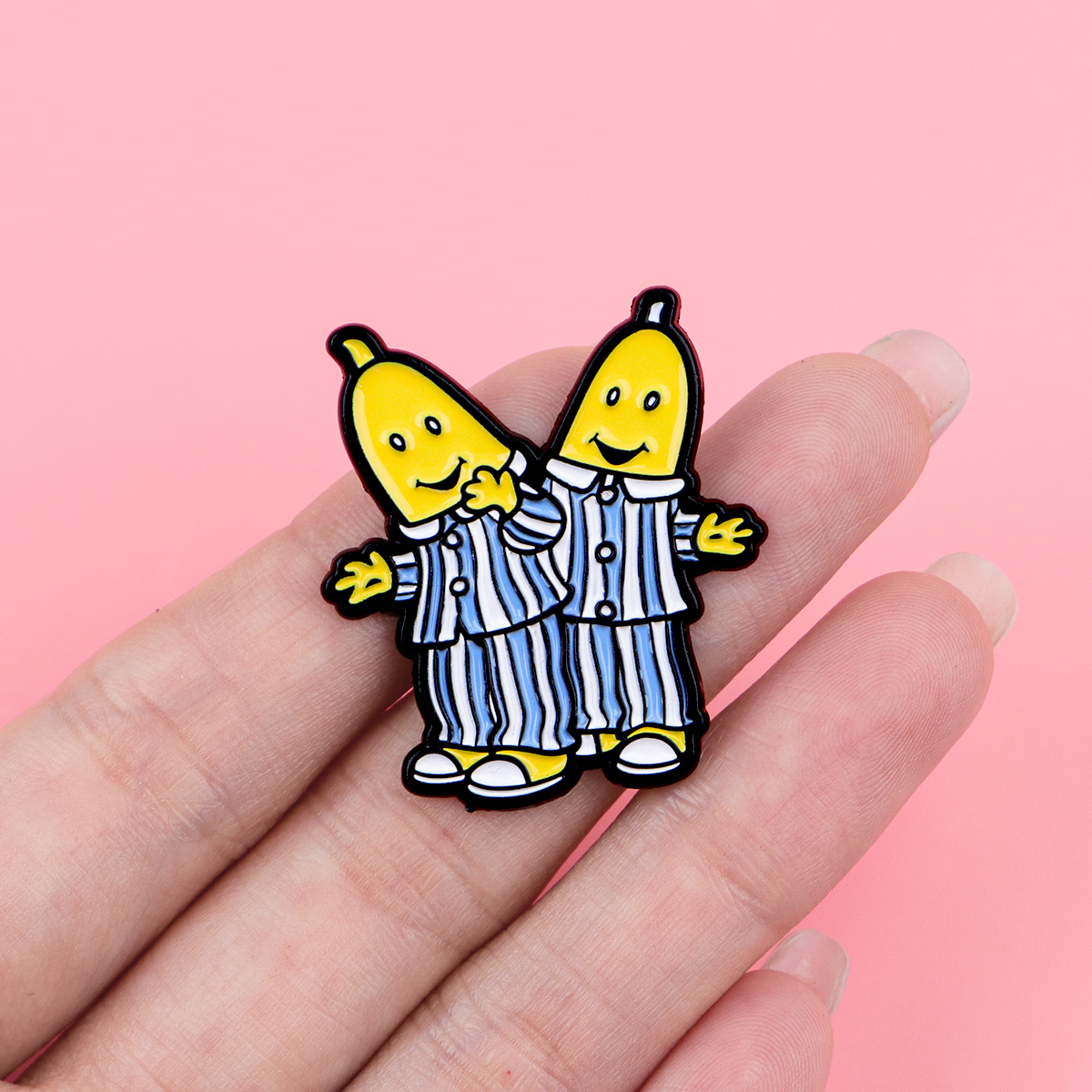 Funny Pajama Banana Man Enamel - Men Accessories Jewelry recension och pris