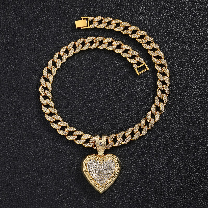 Trendy Minimalist Heart Pendan - Men'S Accessories Instagram recension och pris