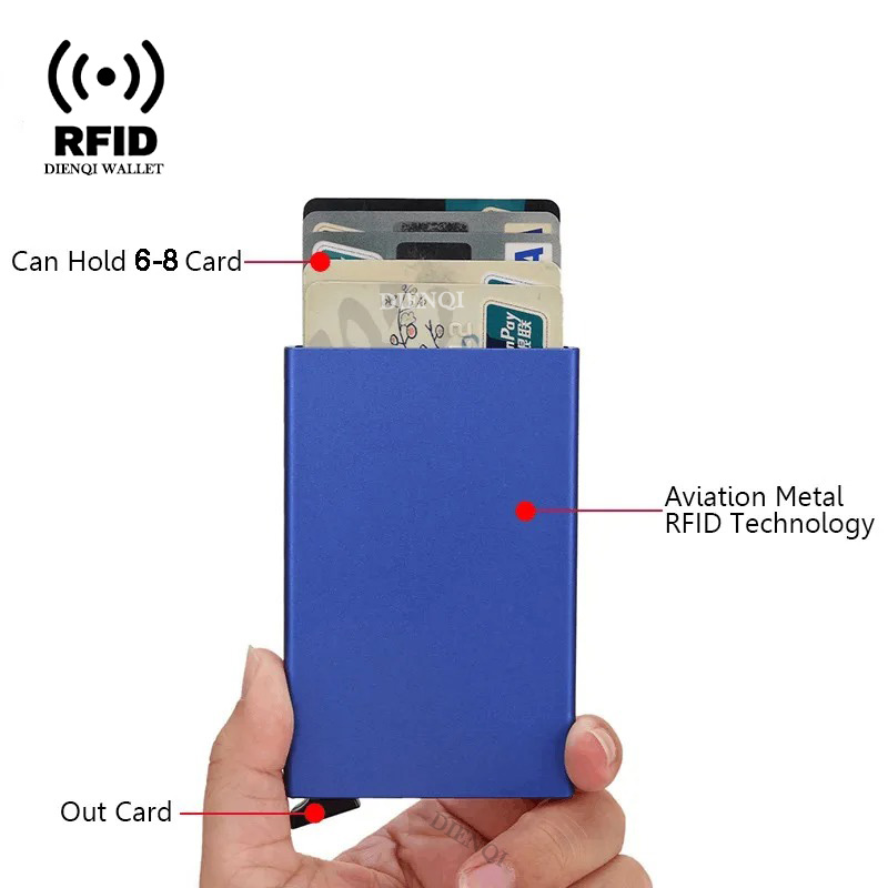 Pop Up Luxury Credit Card Hold - Card Case Minimalist recension och pris