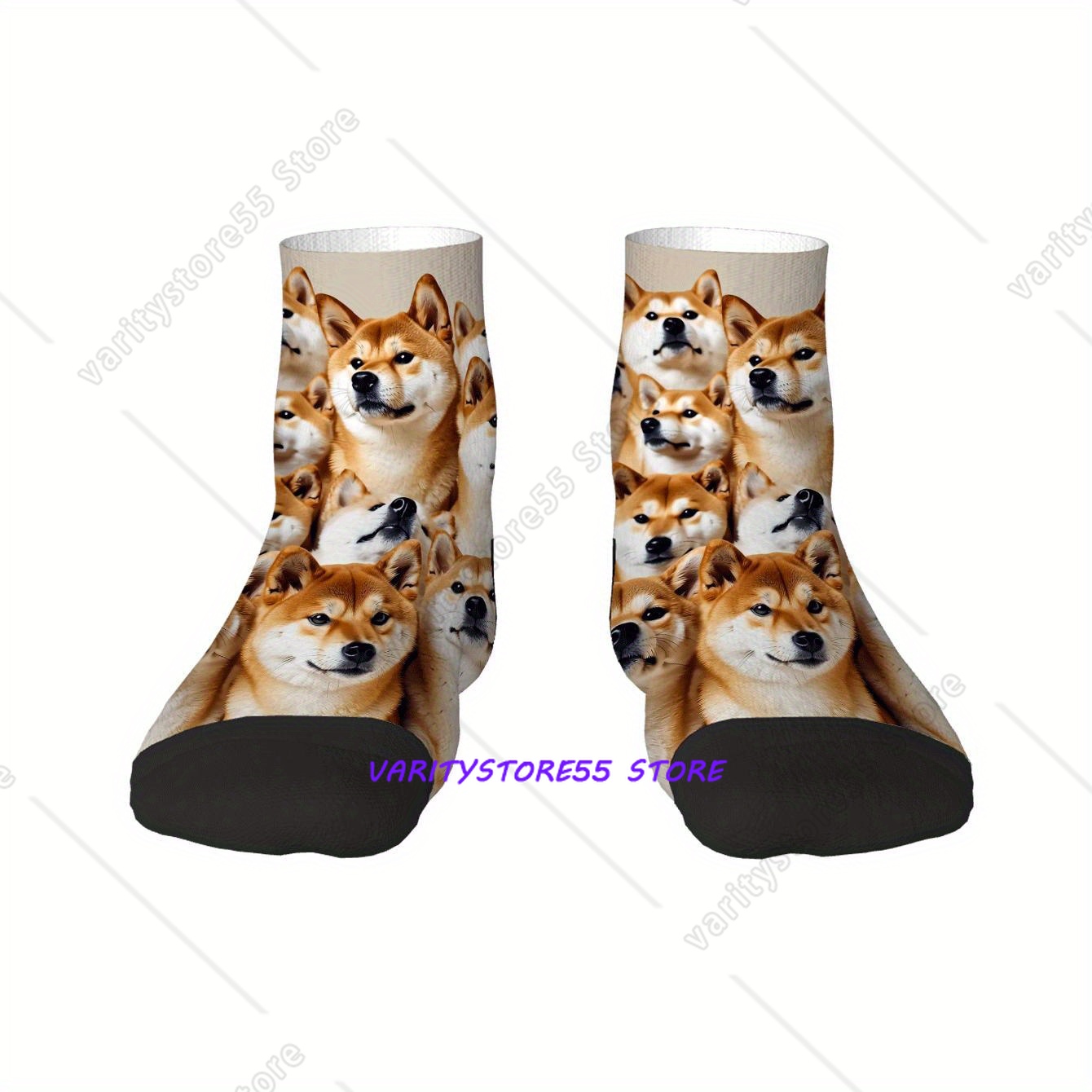 Cute Shiba Inu Print Ankle Soc - Men Accessories All recension och pris