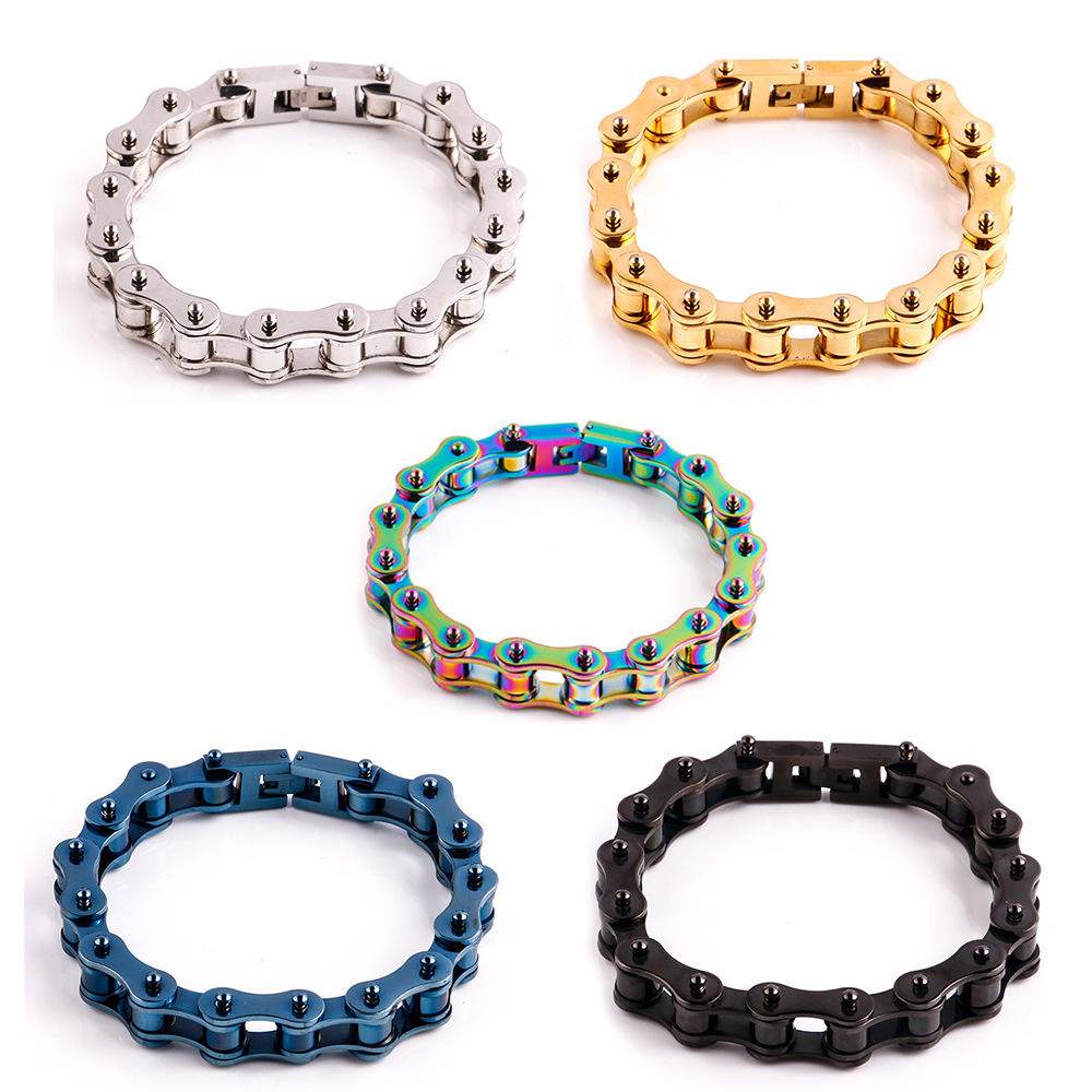 Fashion 10mm Bicycle Chain Bra - Men'S Accessories Jewelry Sale recension och pris