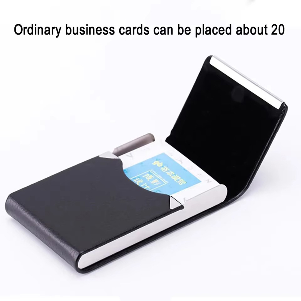 PU Leather Business Card Case  - Card Case Minimalist recension och pris