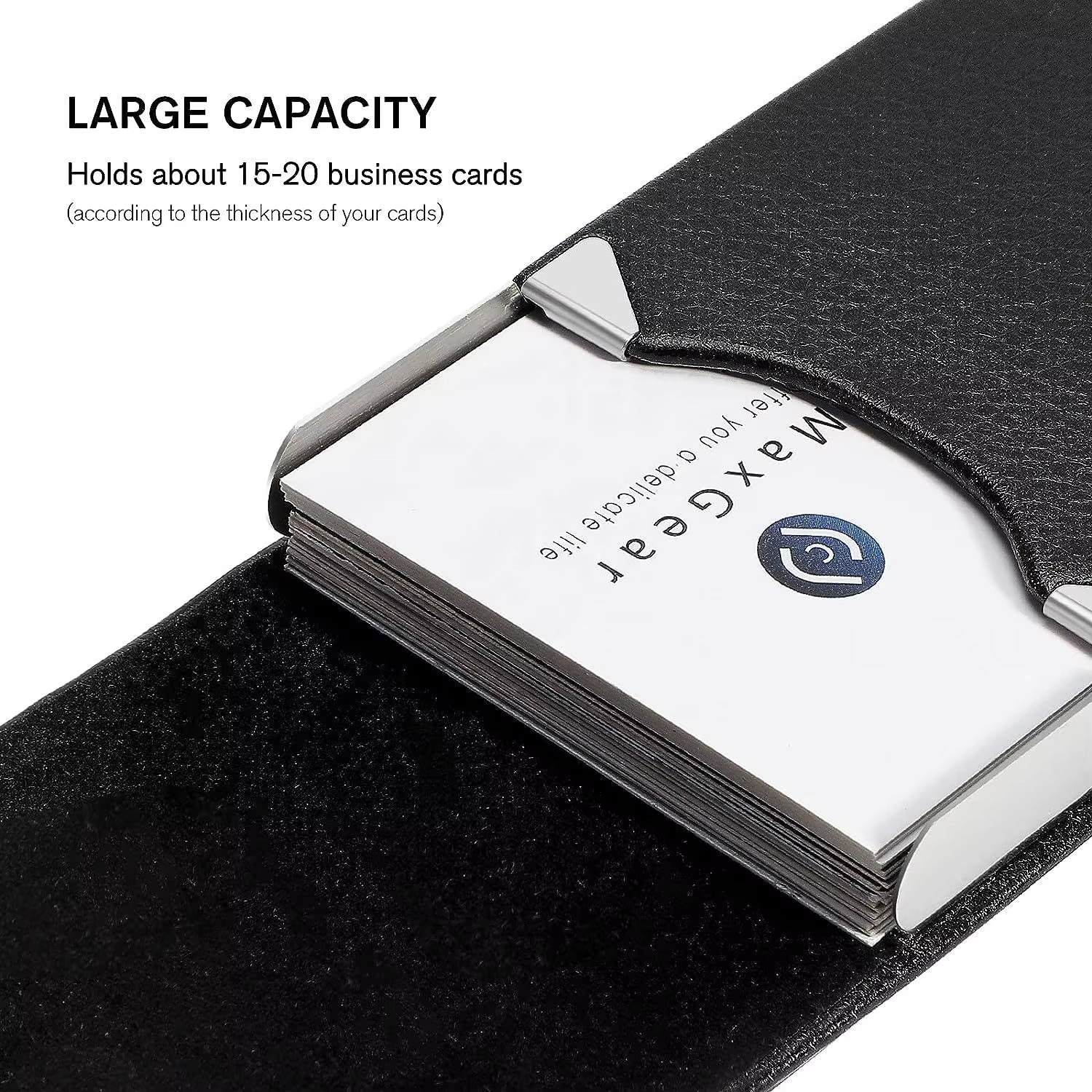 PU Leather Business Card Case  - Card Case Minimalist recension och pris