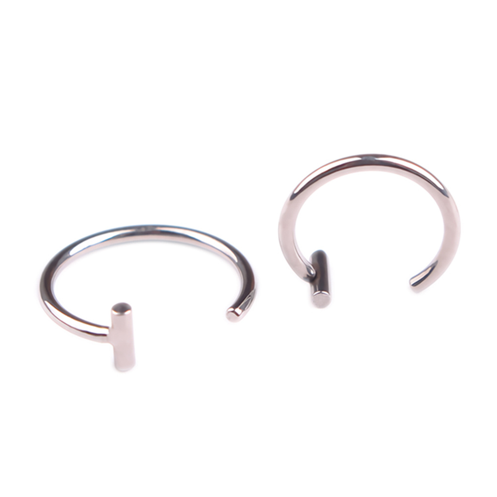4Pcs Stainless Steel Nose Ring - Men Accessories Elegant recension och pris