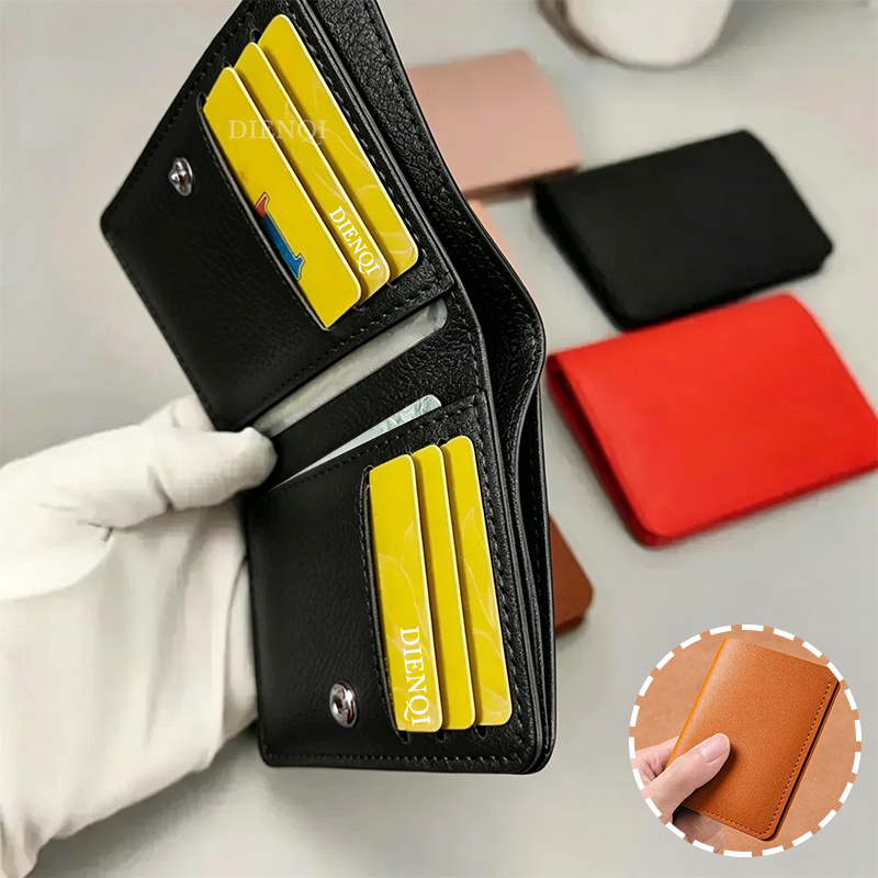 Men's Small Wallet Money Clip  - Card Case Minimalist recension och pris