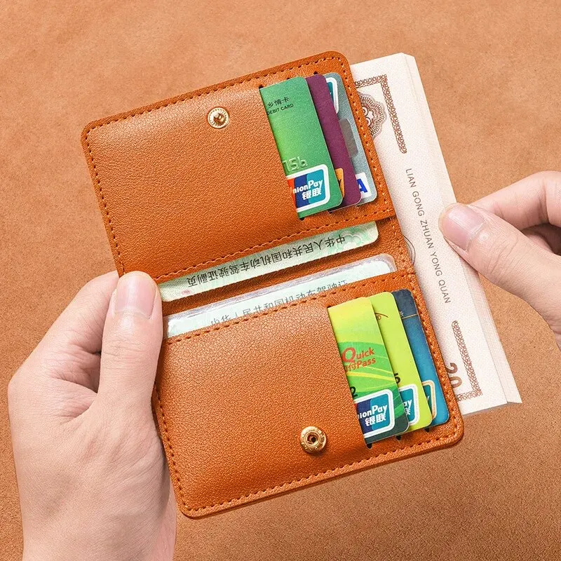 Men's Small Wallet Money Clip  - Card Case Minimalist recension och pris