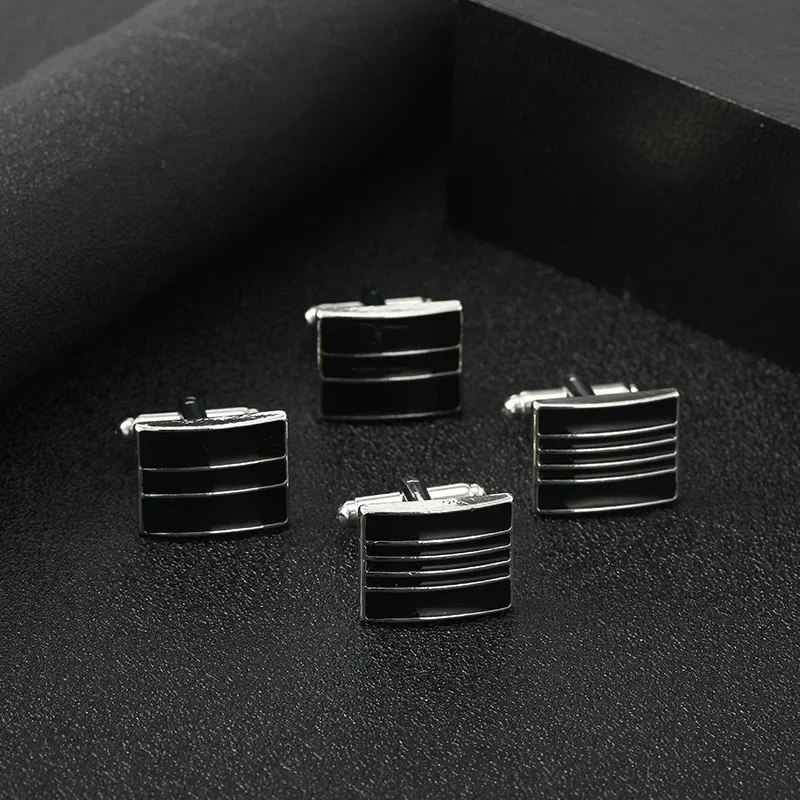 High Quality French Square Cuf - Men Accessories Jewelry recension och pris