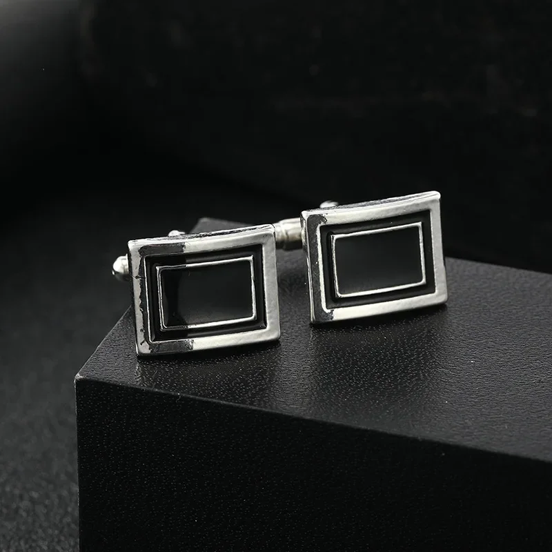 High Quality French Square Cuf - Men Accessories Jewelry recension och pris