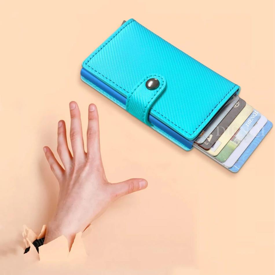 PU Leather Business Card Holde - Card Case Minimalist recension och pris